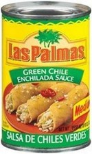 Las Palmas Green Chile Enchilada Sauce, Medium, 10 Ounce 10 (Pack of 1)