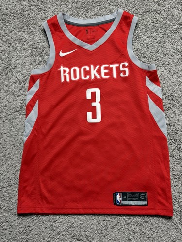 Nike NBA Chris Paul Houston Rockets Swingman Basketball Jersey Mens Size 44 Red