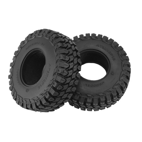 4 pezzi 110 mm 1,9 ruota in gomma pneumatici pneumatici per 1/10 RC Crawler auto assiale SCX10 2391 - Foto 3 di 4