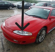 Mitsubishi Eclipse 1995 1996 Left Driver Headlight Assembly Mitsubishi Eclipse 1995 1996 Left Driver Headlight Assembly