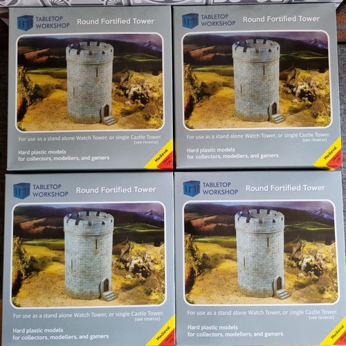 28mm Mittelalterliche befestigte Burg bt Tabletop Werkstatt - Gelände - Neu - Bild 5 von 9