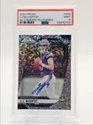 J.J. MCCARTHY 2024 PANINI PRIZM ROOKIE NO HUDDLE RC AUTO PSA 9 Q0004