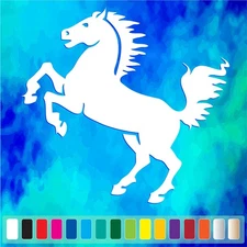 HORSE Silhouette cut vinyl decal #9 car window sticker Horse Riding, Horse Girl