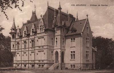 CPA 29 - GOUEZEC (Finistère) - 1133. Château de Kerriou