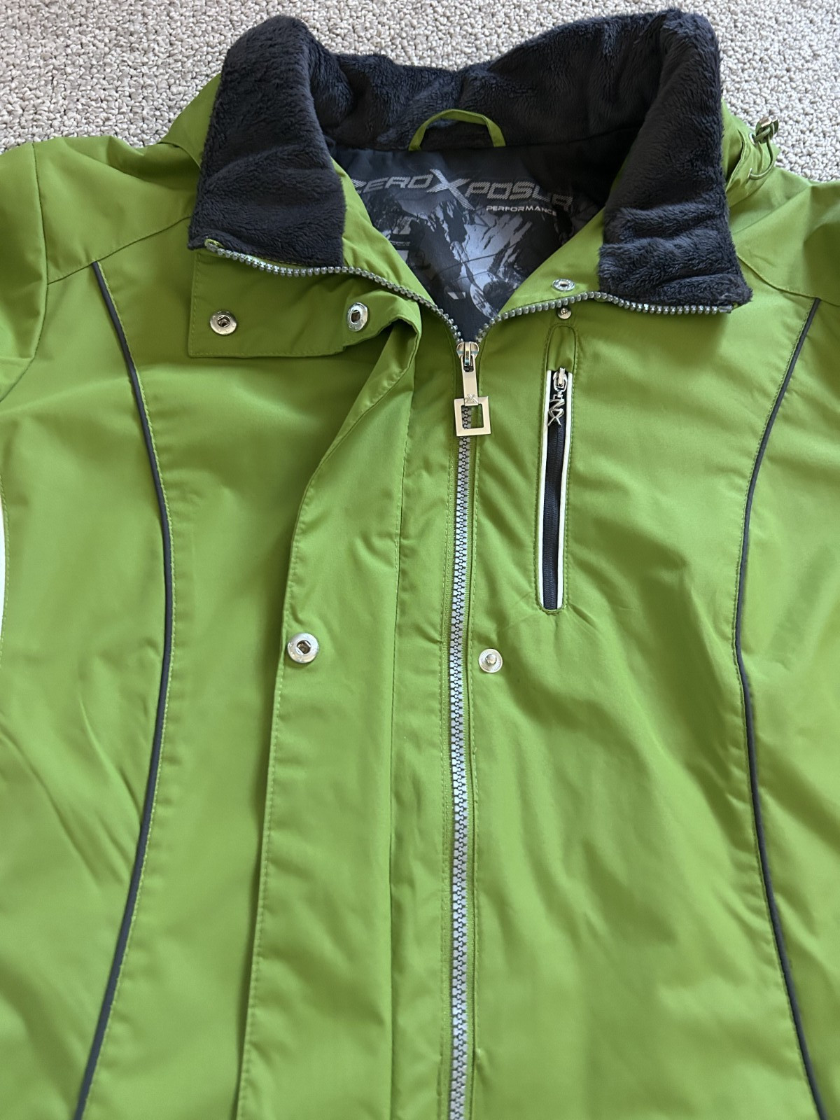 ZeroXposur Performance Ski Jacket Bright Green Wo… - image 7