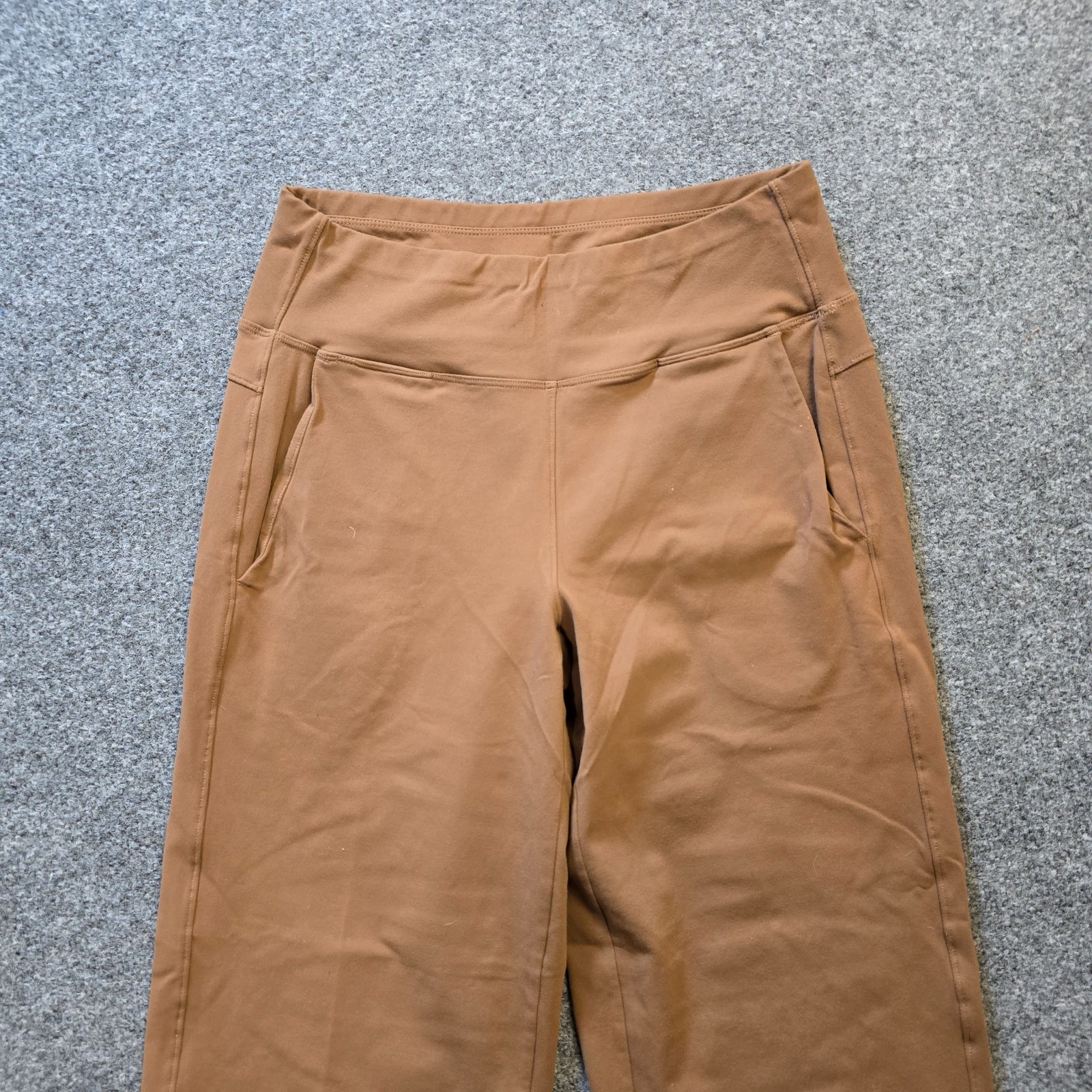 Kira Grace Pants Womens Size Small Brown Wide Leg Pull On Pockets Capsule Casual image 2