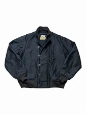 Buzz Rickson’s X William Gibson Deck Jacket USN Us Navy Deck Hook Jacket Black