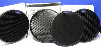 Paul Buff Alien Bees Grid Set (10º 20º 30º 40º) 7'' Reflector Honeycomb Lite Mod