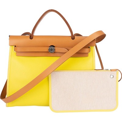 Hermès Classic Cotton Herbag 31 Zip Retourné Crossbody Bag Tasche