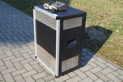 Vintage Leslie-Lautsprecher PA ELKATON 610 120W auf Rollen mit Pedal