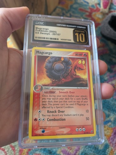 Magcargo graded CGC 10 for sale on eBay