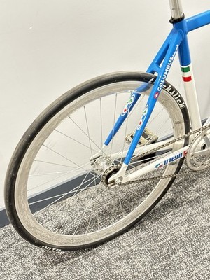 FRAMESET Cinelli Vigorelli 2008 Vintage OG blue white 52cm Track