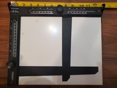 Spiratone Deluxe Easel Mask Darkroom Enlarging