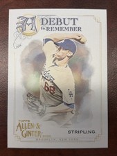2020 Topps Allen & Ginter's - A Debut to Remember Ross Stripling #DTR-27
