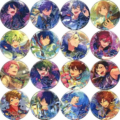 Ensemble Stars!! Shigemu Abzeichen 16er Set Dosenabzeichen limitiert