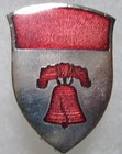 Army Crest DI dui PB pinback ww2 411th ENGINEER  BATTALION bn Nhm