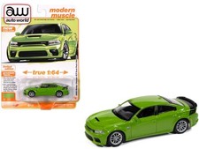 Auto World 1:64 2023 Dodge Charger R/T Scat Pack Green Sublime 