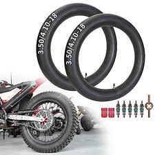 3.50/4.10-18 Inner Tube with TR4 Straight Valve Stem for 110/90-18 Tire KL250