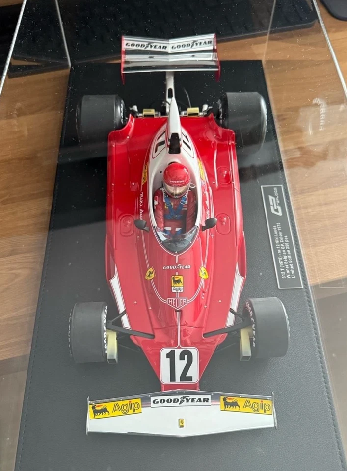 Ferrari 312T Niki Lauda 1975 Zolder Winner GP Replicas 1/12 F1 1 of 250 RARE ! - Immagine 4 di 4
