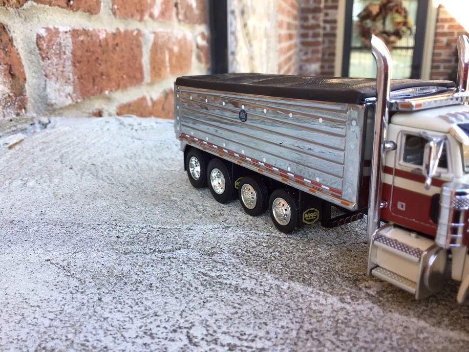 1/64 DCP Peterbilt 379 Dump Truck w/ Mac DumpFour -Axle . RARE - Image 3 of 4