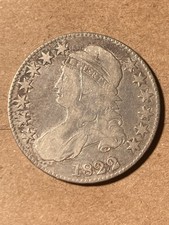 1822/1 Capped Bust Half Dollar - As Shown! (#1796)