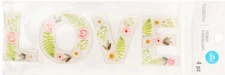 Recollections FLORAL LOVE Title Stickers Wedding Roses Flowers CHECK MY AUCTIONS