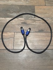 5 Neutrik SpeakON NL2FX Liechtenstein Livewire Elite Speaker Cable 2x12ga Cond