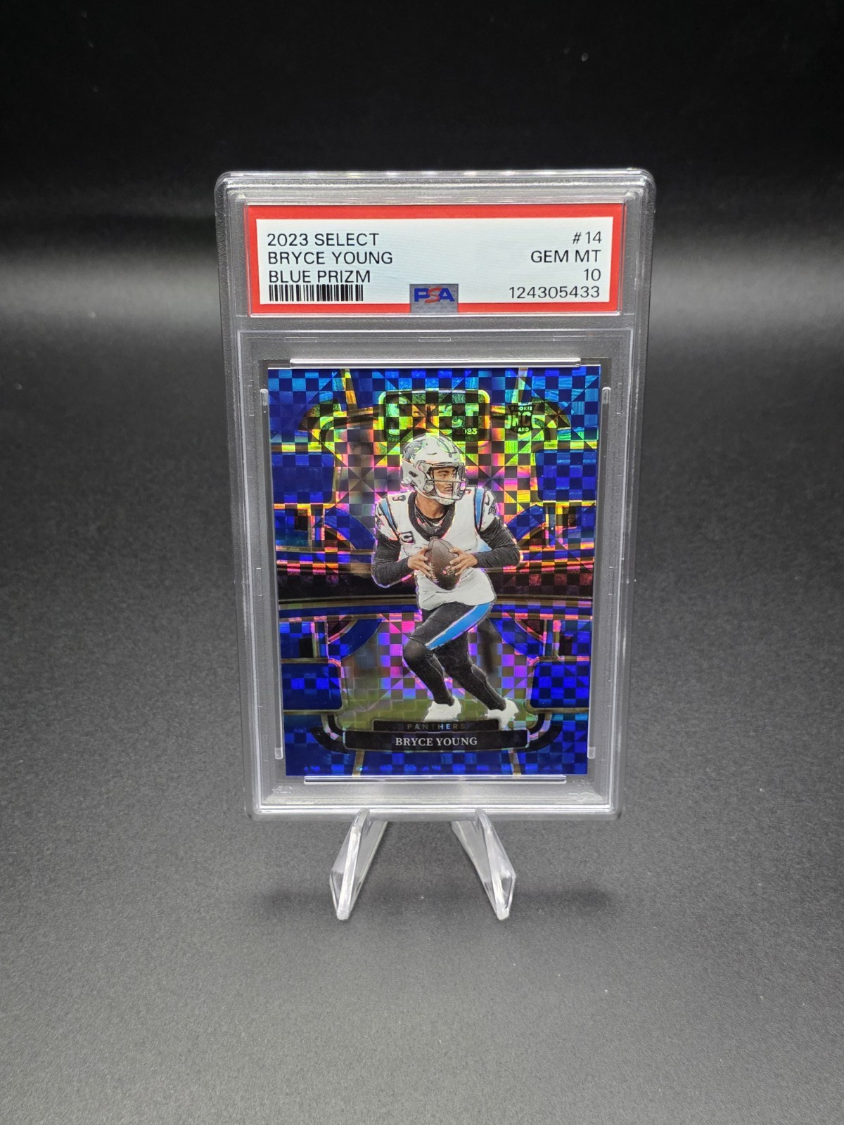 2023 Panini Select - Concourse Bryce Young #14 Blue Prizm /199 (RC)