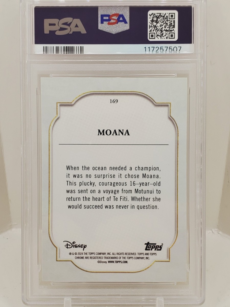 2024 Topps Chrome Disney Moana モアナ　/101 2024 Topps Chrome Disney Moana モアナ /101 2024 Tops Chrome