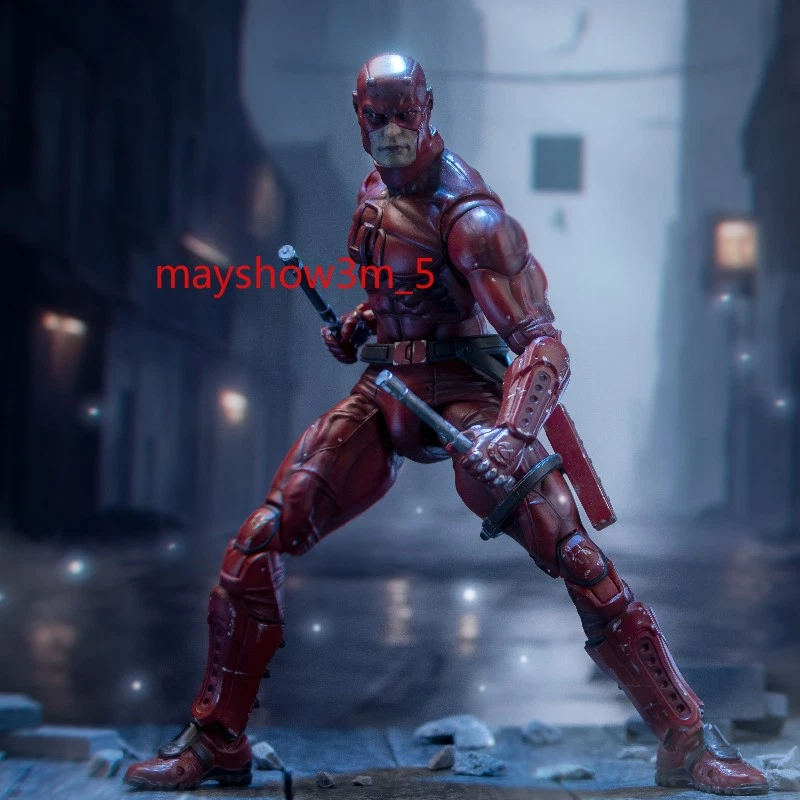 Figura de acción coleccionable Daredevil Born Again traje rojo clásico nuevo lanzamiento 1/10 Foto 3 de 4