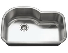 Houzer MH-3200 Medallion Designer 31-1/2" Undermount Single Basin - Stainless