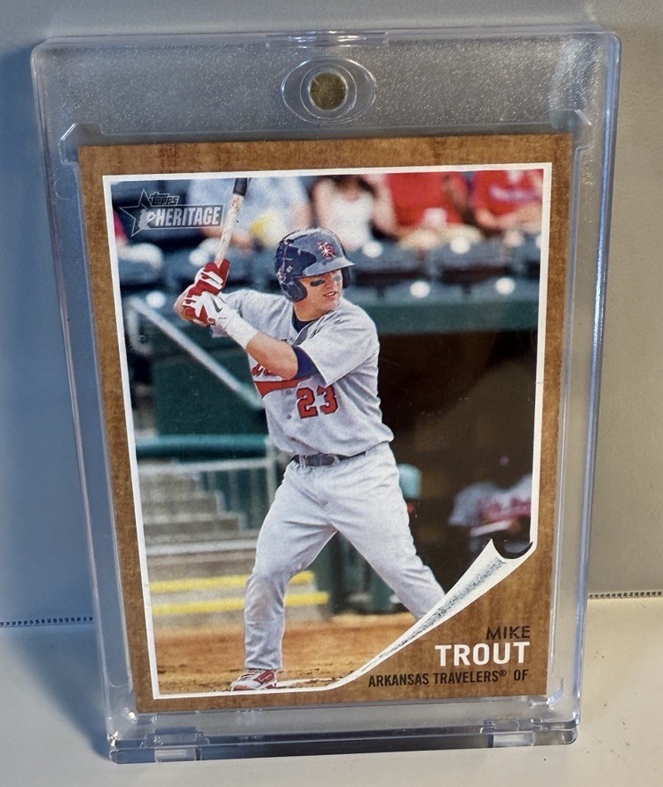 2011 Topps Heritage Minor League Edition - Mike Trout #44 (RC)