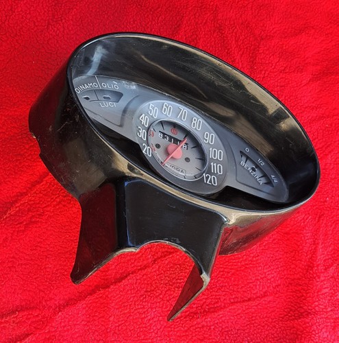 Cruscotto Quadro Strument Contachilometri Tachimetro Autobianchi Bianchina Odome - Foto 7 di 13