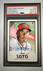 Juan Soto 2018 Topps Gallery Autographed ROOKIE Card Gem Mint PSA/DNA 6/10 LOOK