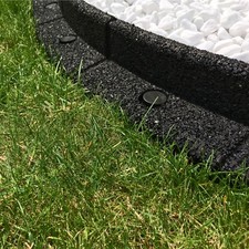 FlexiBorder - Lawn Edging - Flexible Garden Border Edging for Grass & Pathways