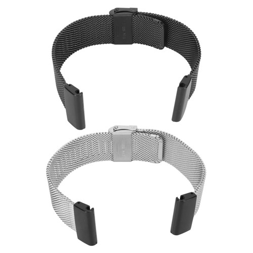 Stainless Steel Mesh Watch Strap Adjustable Quick Release Watch Band 26mm Fi L2S - Picture 11 of 28