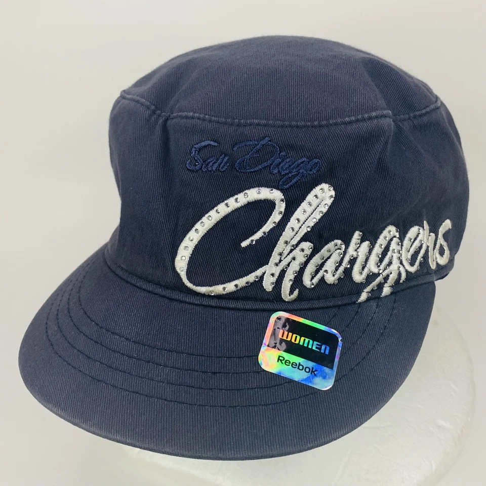 San Diego зарядные устройства со стразами акцент один размер эластичный крой женщин армия крышка шляпа - Изображение 2 из 4