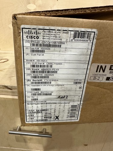 Cisco ASA 5525-X IPS Edition Security Appliance ASA5525-IPS-K9 - Picture 5 of 5