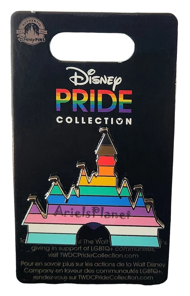 DISNEY Parks Cinderella Castle Pride Collection Pin