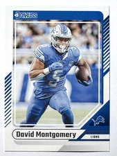 DAVID MONTGOMERY Detroit Lions 2024 Panini Donruss Football Card #101