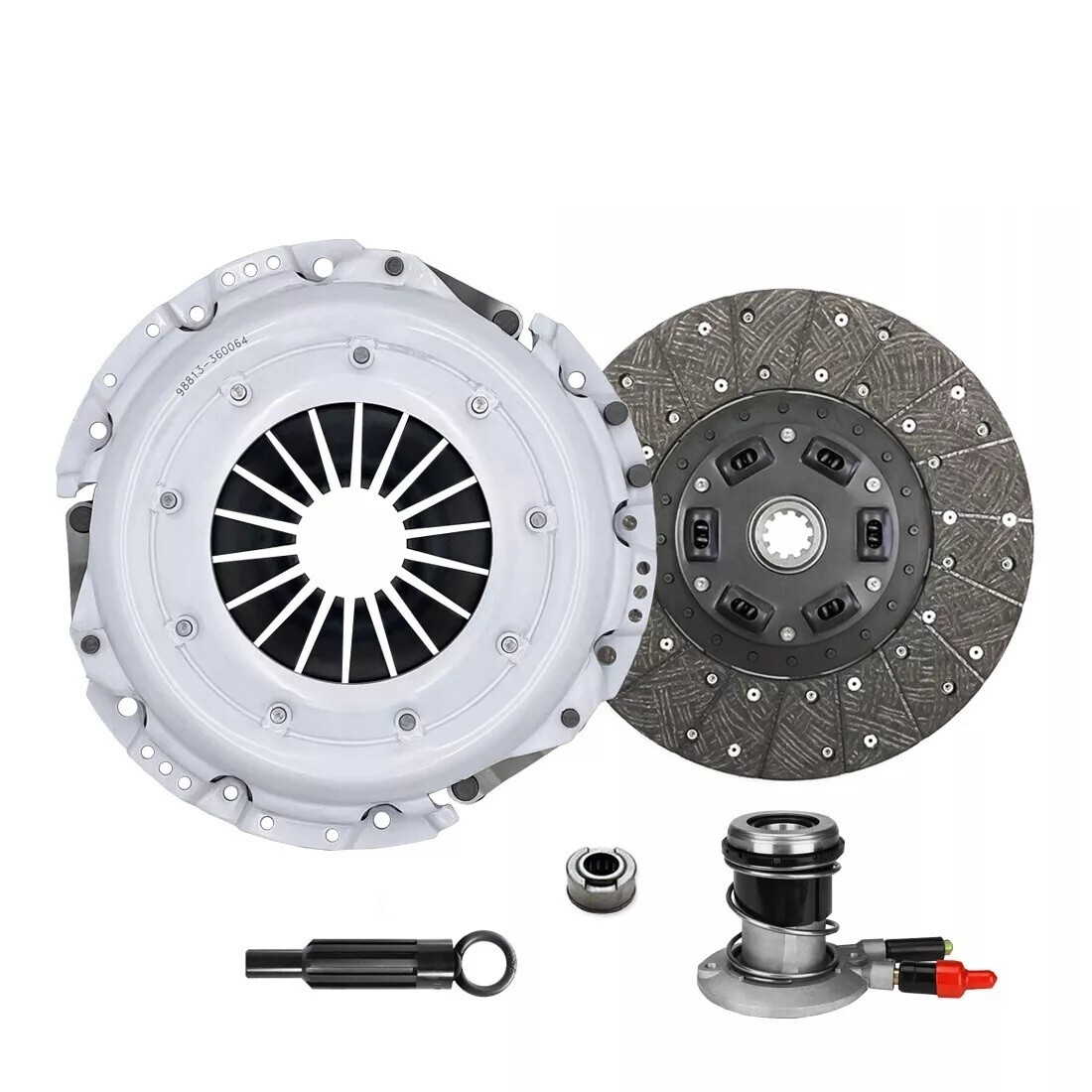 OEM HD CLUTCH KIT & SLAVE CYLINDER for 88-92 FORD F150 F250