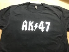 AK-47 T-SHIRT -MOLON LABE COME AND TAKE IT THEM MILITARY SECOND 2ND AMENDMENT LE