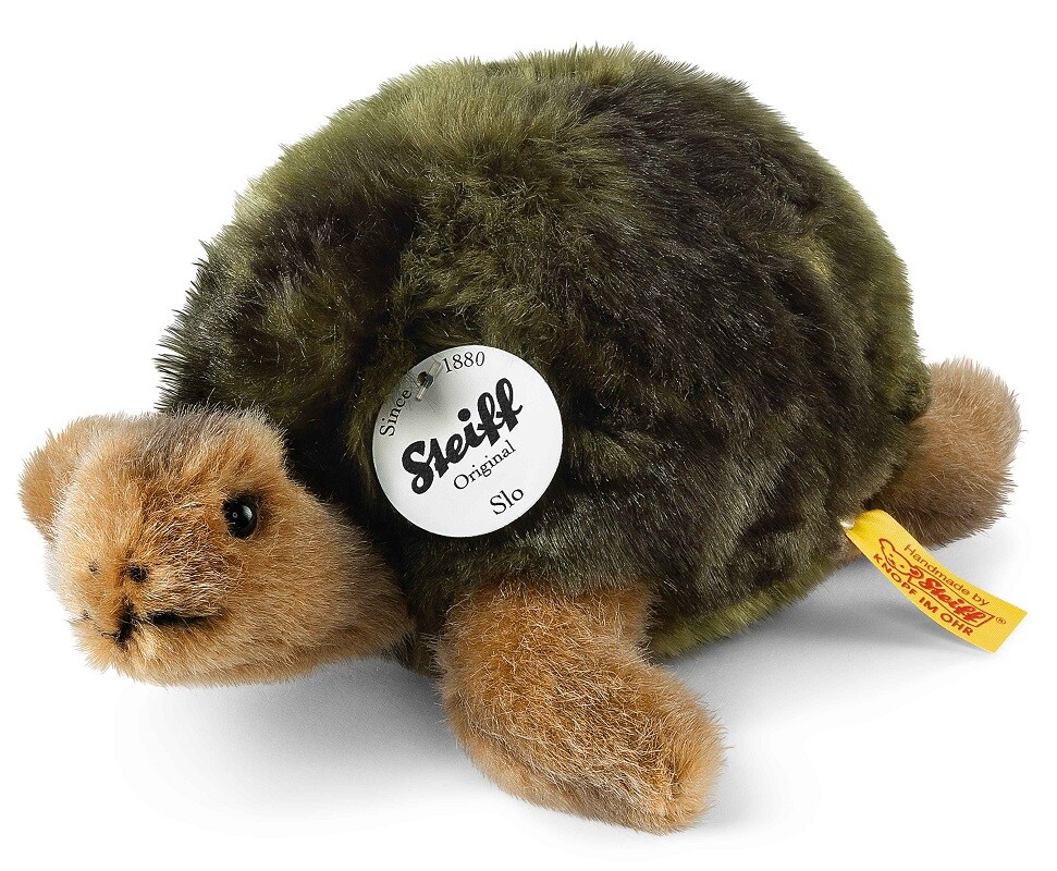 Steiff' Slo 'Tartaruga Classico Lavabile Morbido Peluche Giocattolo - 20cm - EAN