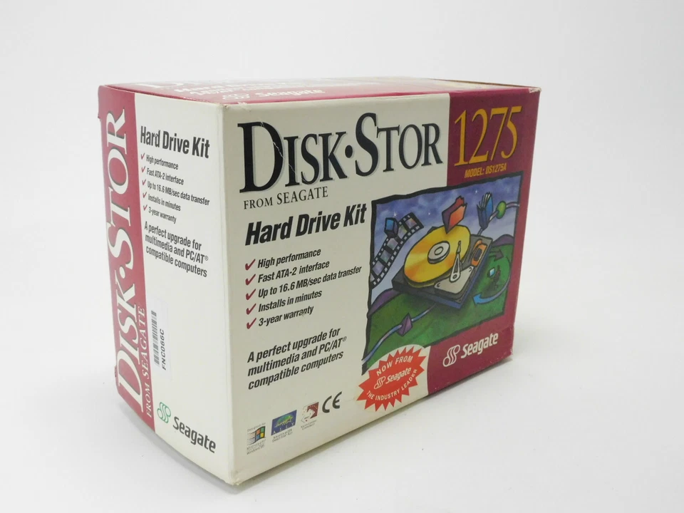 Seagate Disk-Stor Hard Drive Kit for PC/AT Compatible Computers High Performance - Image 2 of 4