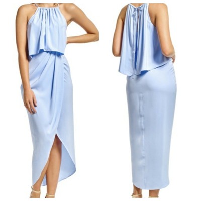 cornflower blue maxi dress