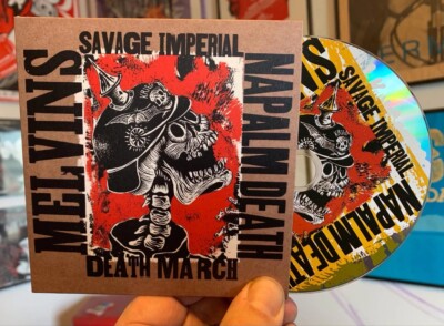 Melvins & Napalm Death Savage Imperial Death March CD Limited Tour