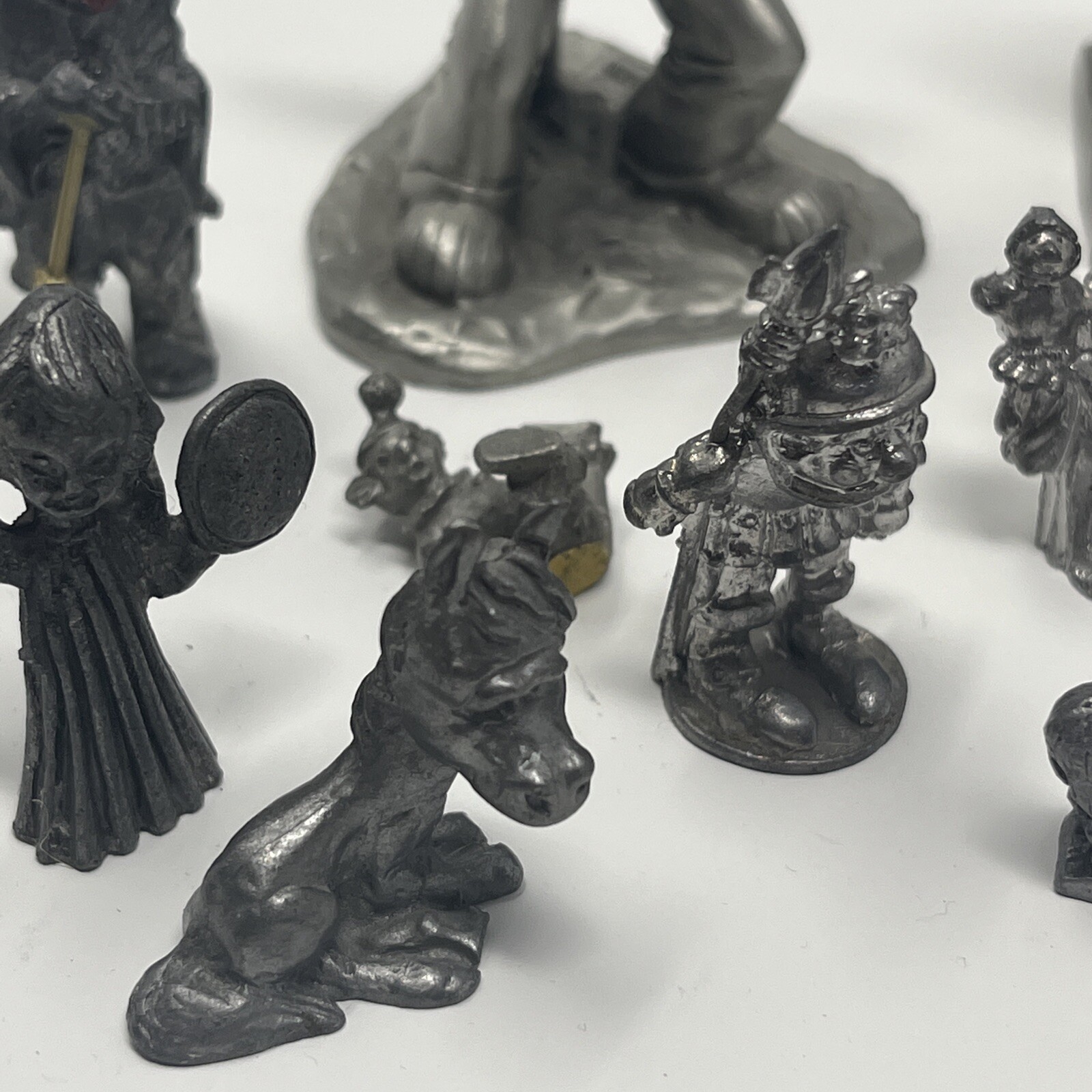 12 pc Lot Pewter Figurines Hudson Spoontiques Miniatures 1980’s eBay