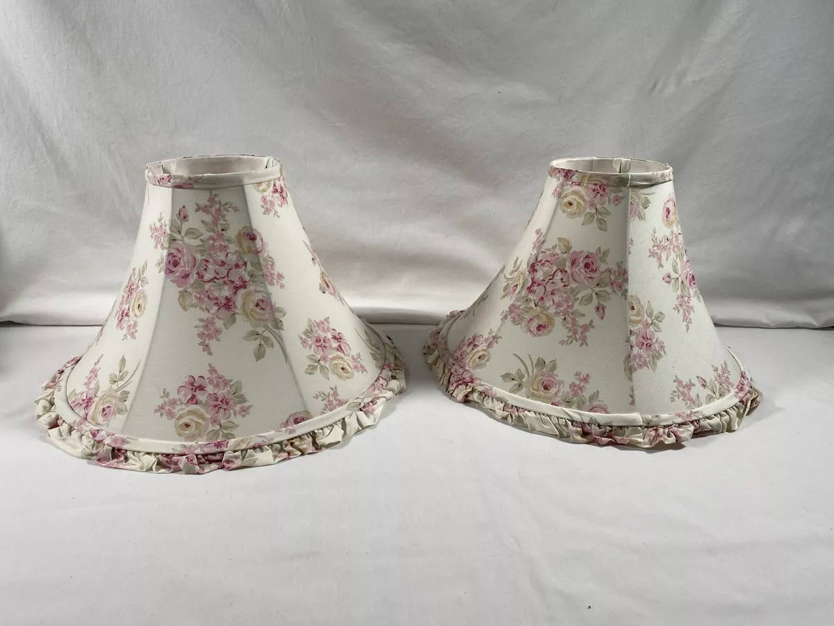 Shabby chic lamp shades on sale for sale