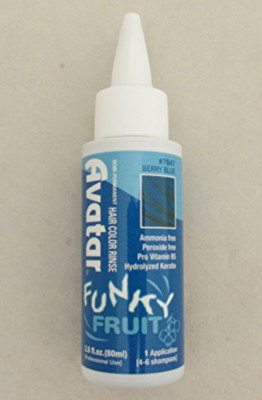 Avatar, Funky Fruit Semi-Permanent Hair Color, Berry Blue [#7047] 2.8 oz (1 pc)