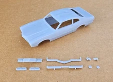 ABS-LIKE RESIN 3D PRINTED 1/25 1971 MERCURY COMET BODY